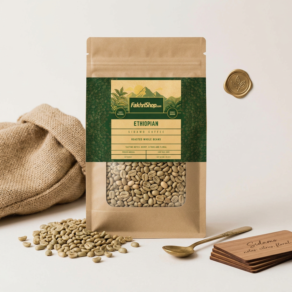 Ethiopian Sidamo Roasted Coffee Beans 250g