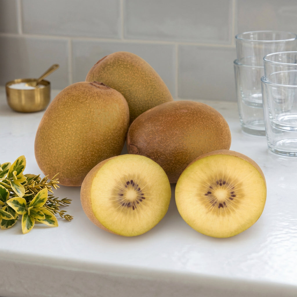 Extra Large Golden Kiwi 750g, New Zealand Grown (5 Kiwis)