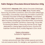 Fakhri Belgian Chocolate Almond Selection 150g (Pack of 1)