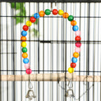 Fakhri Bird Cage, with Stand, Wheels, Toys, for Budgies, Finches, Parakeets 79L x 49W x 133H cm