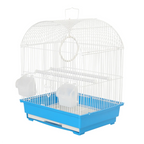 Fakhri Curved Bird Travel Cage Blue 34x28x43cm