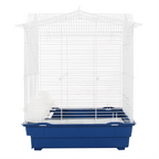 Fakhri Dutch Gable-style Portable Bird Small Cage Blue 44 x 40 x 54cm