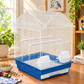 Fakhri Gable-style Portable Bird Small Cage Blue 44 x 40.5 x 53cm
