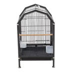 Fakhri Living and Home Portable Metal Pet Bird Cage 33x33x47cm