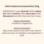 Fakhri Salted Caramelised Nut Selection 150g (Pack of 1)
