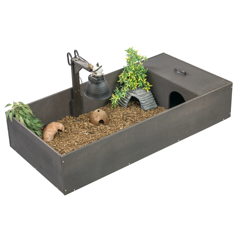 Fakhri Tortoise Enclosure Black 110x50cm