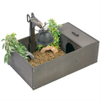 Fakhri Tortoise Enclosure Black 64x41cm
