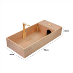 Fakhri Tortoise Enclosure Natural 110x50cm