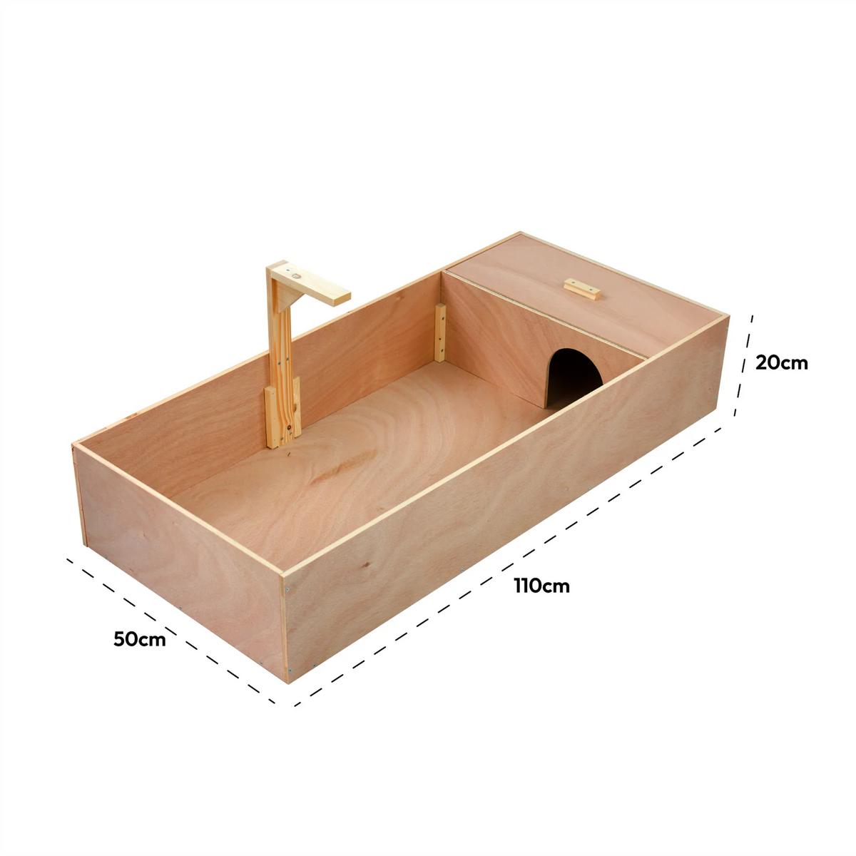 Fakhri Tortoise Enclosure Natural 110x50cm