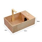 Fakhri Tortoise Enclosure Natural 64x41cm