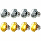 Fakhri UVA UVB Lamp Bulbs for Tortoises 50W (Pack of 8)