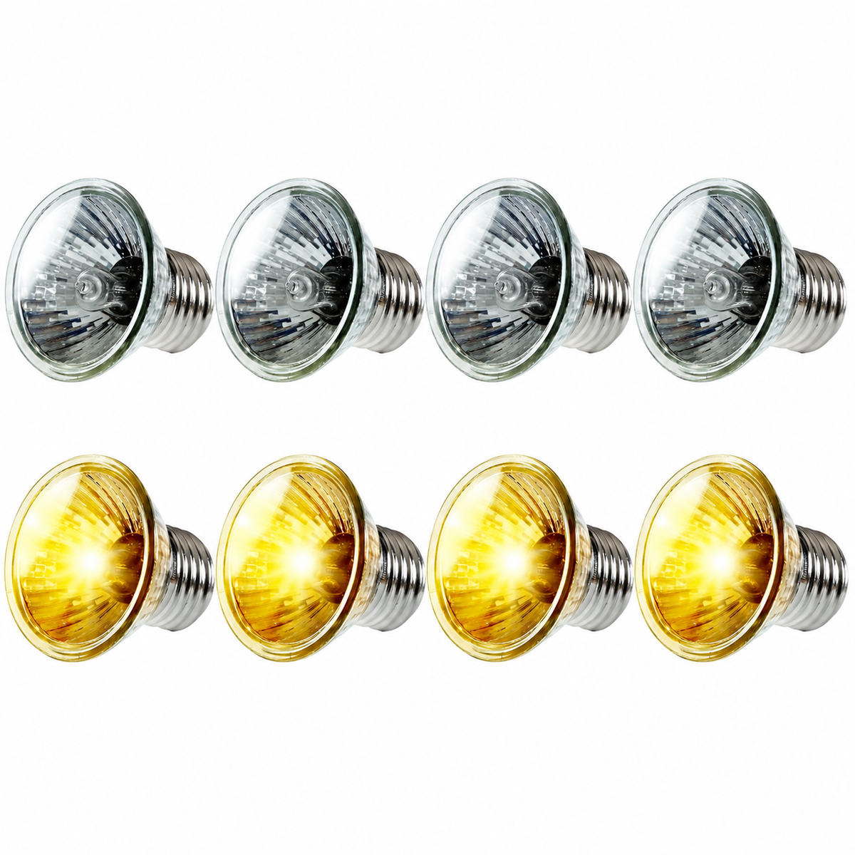 Fakhri UVA UVB Lamp Bulbs for Tortoises 50W (Pack of 8)