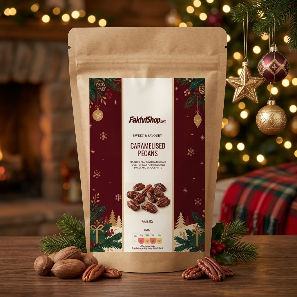 Fakhri Caramelised Pecans 150g (Pack of 1)