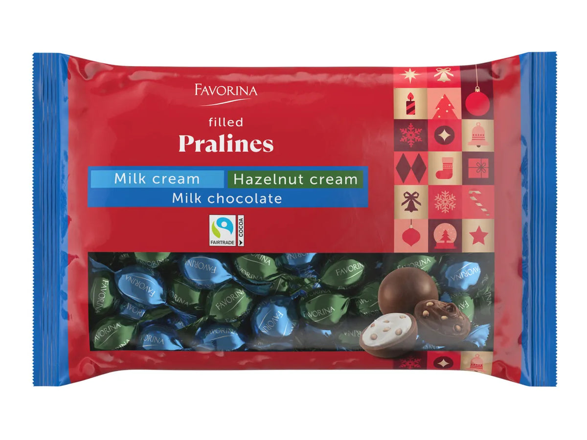 Favorina Chocolate Filled Pralines 1kg (Pack of 1)