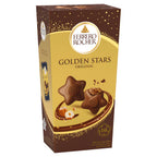 Ferrero Rocher Golden Stars Milk Chocolate and Hazelnut, 115g (Pack of 1)