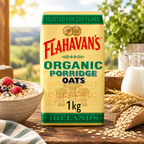 Flahavans Irish Organic Porridge 1Kg (Pack of 1)