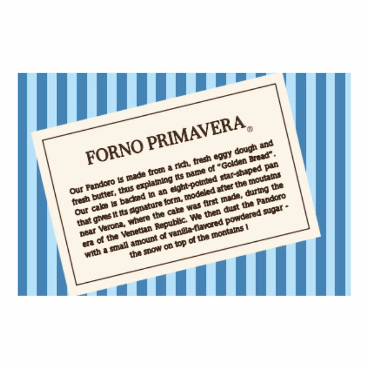 Forno Primavera Pandoro, 1kg (Pack of 1)