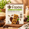 Freee Chocolate Chip Oat Bars Gluten Free Vegan Organic 4x35g (Pack of 1)