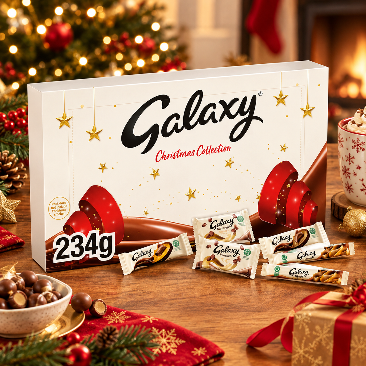Galaxy Milk Chocolate Large Selection Box 234g (Pack of 1)