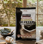Kirkland Signature Roasted Seasoned Seaweed, 10 x 17g