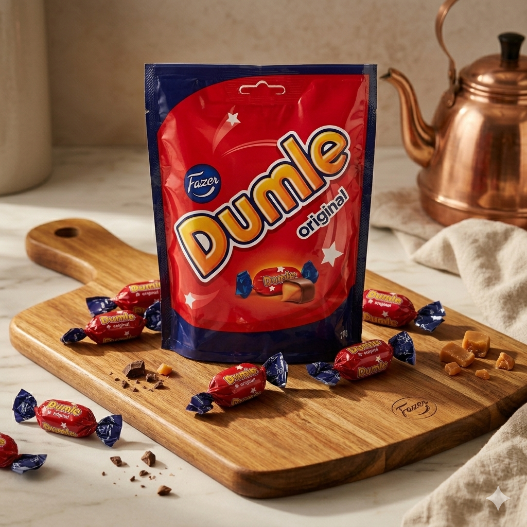 DUMLE Chocolate Covered Toffees  (250g)