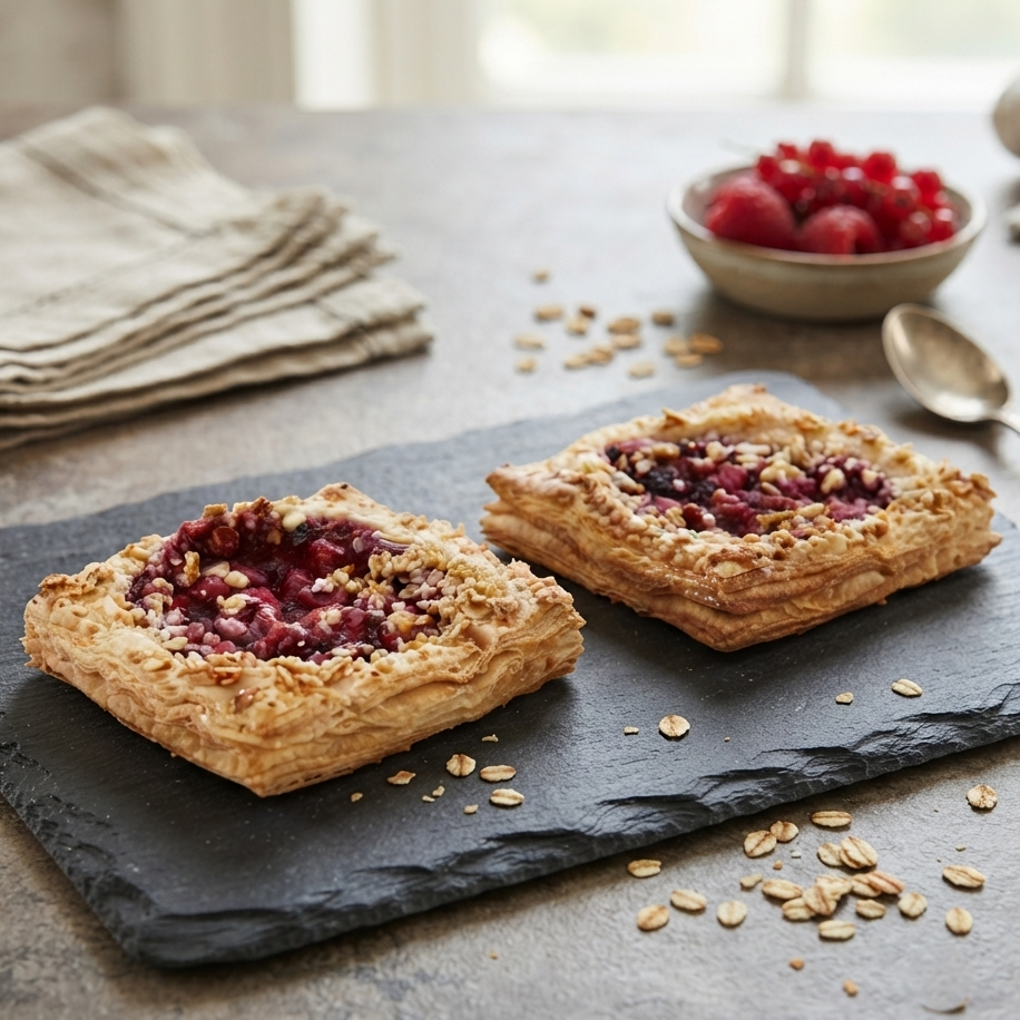 Apple & Blackberry Crumble Danish 2 Pack