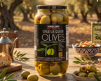 Kirkland Signature Spanish Queen Pimiento Stuffed Olives, 595g
