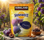 Kirkland Signature Sunsweet Pitted Dried Plums, 1.59kg