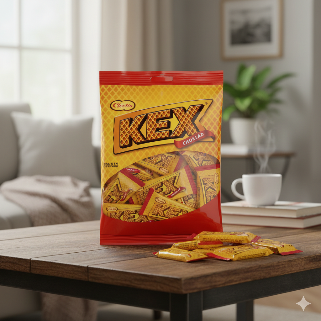 KEXCHOKLAD Crispy Wafer in Milk Chocolate Mini Bag 156g