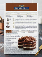 Ghirardelli Chocolate Chip Brownie Mix, 4 x 566g