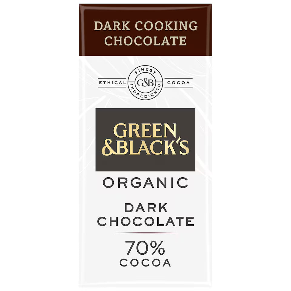 Green & Black Organic Cooking Chocolate 150G (Pack of 1)