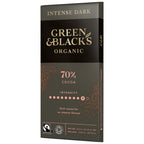 Green & Black's Organic 70% Dark Chocolate Bar 90g (Pack of 1)