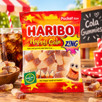 Haribo Halal Happy Cola Zing 100G (Pack of 1)