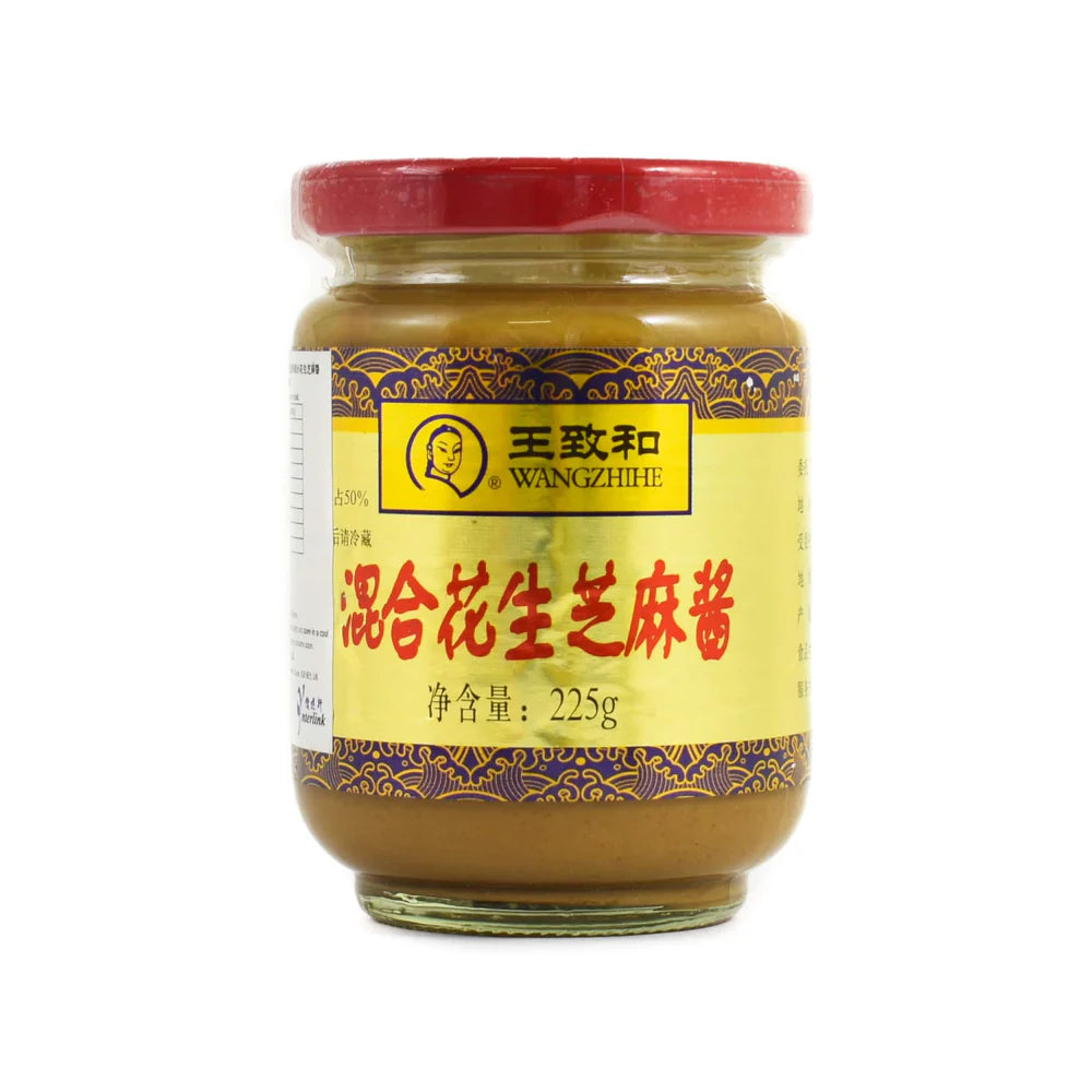 WZH Sesame Paste with Peanut Butter – Rich Nutty Cooking & Dipping Paste