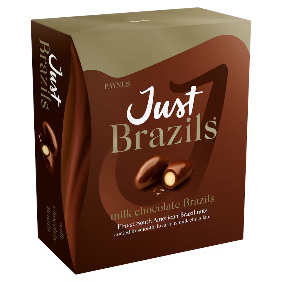 Just Brazils milk chocolate Brazils 150g (Pack of 1)