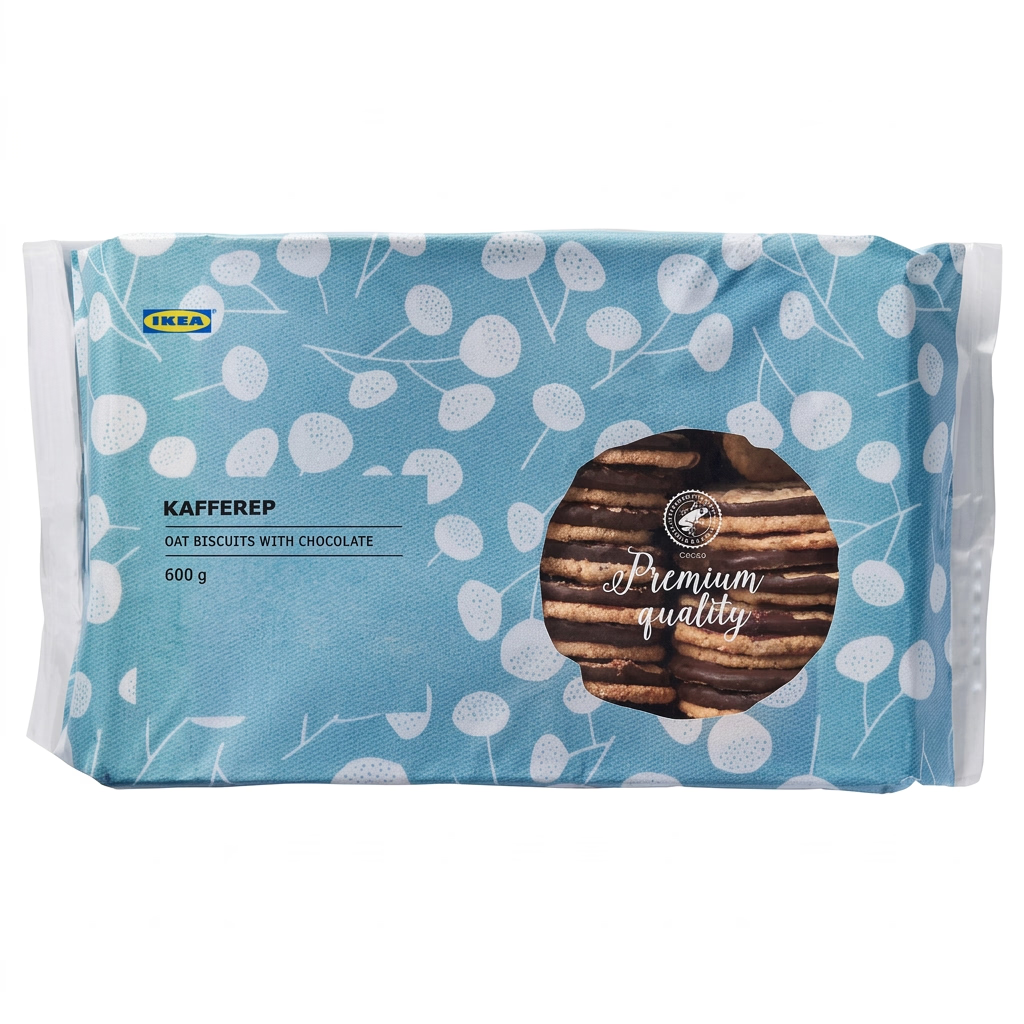Kafferep Oat biscuits with chocolate Rainforest Alliance Certified, 600 g