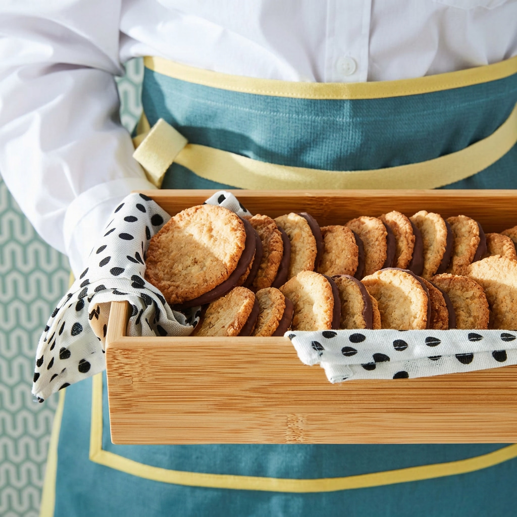 Kafferep Oat biscuits with chocolate Rainforest Alliance Certified, 600 g