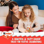 Kinder Milk Chocolate Santa 110g (Pack of 1)
