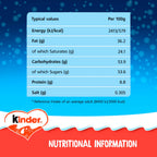Kinder Milk Chocolate Santa 110g (Pack of 1)