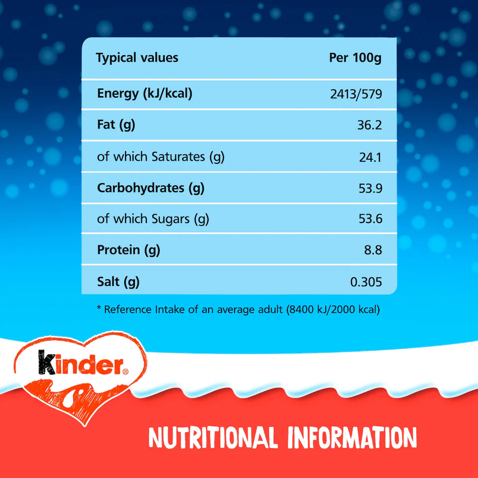 Kinder Milk Chocolate Santa 110g (Pack of 1)