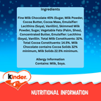 Kinder Milk Chocolate Santa 110g (Pack of 1)
