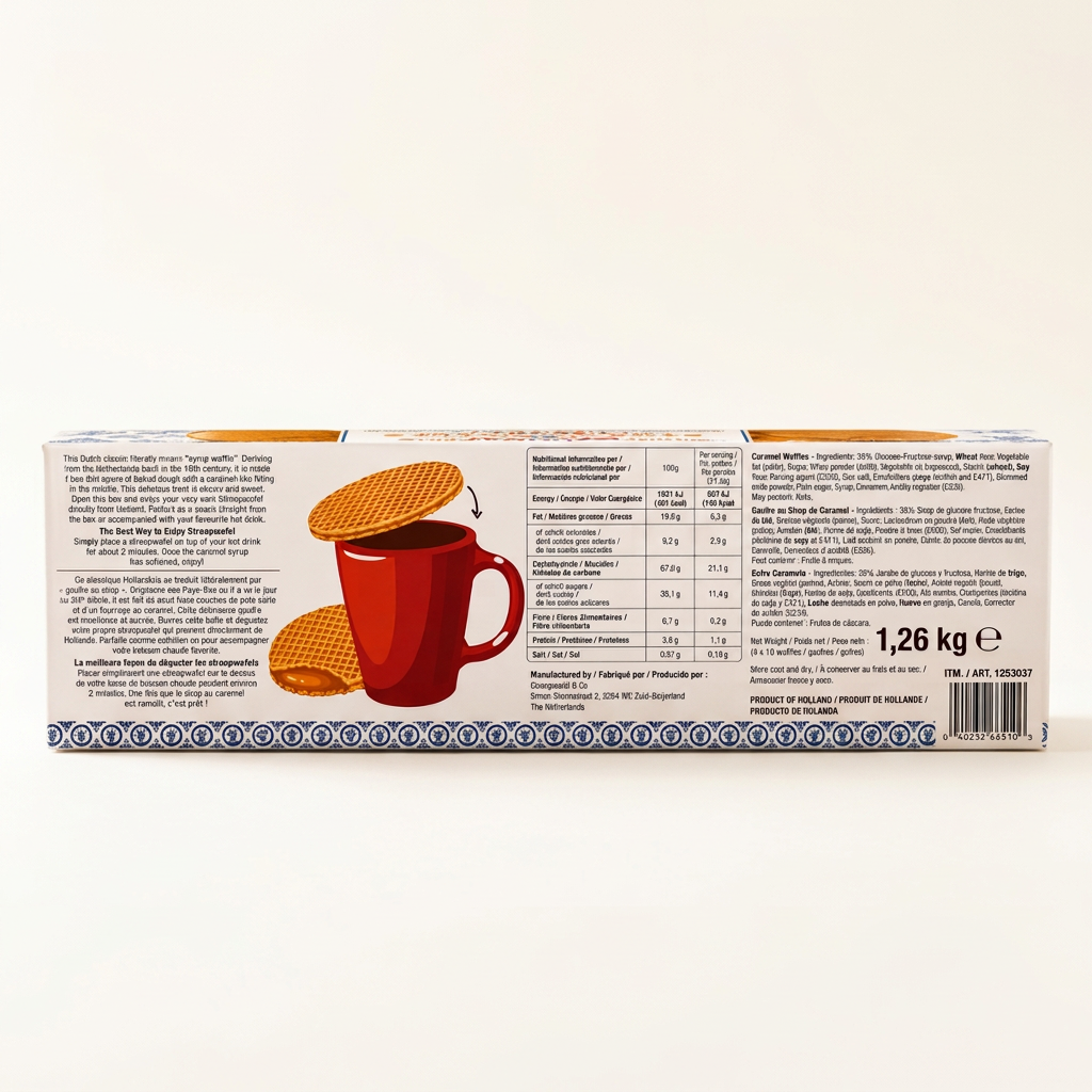 Le Chic Patissier Stroopwafels, 40 Pack