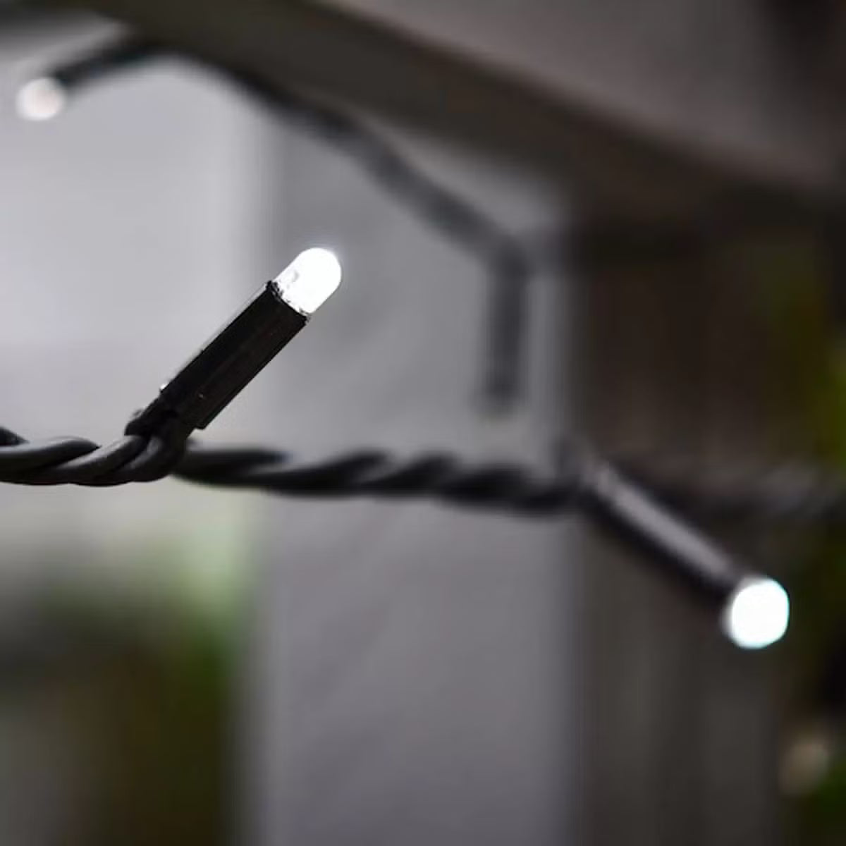 Lights4You 66ft (20m) 120 LED Ice White Outdoor String Lights