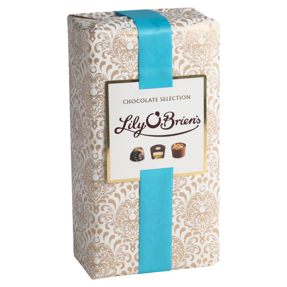 Lily O'Brien's Chocolate Selection Gift Wrap 160g (Pack of 1)