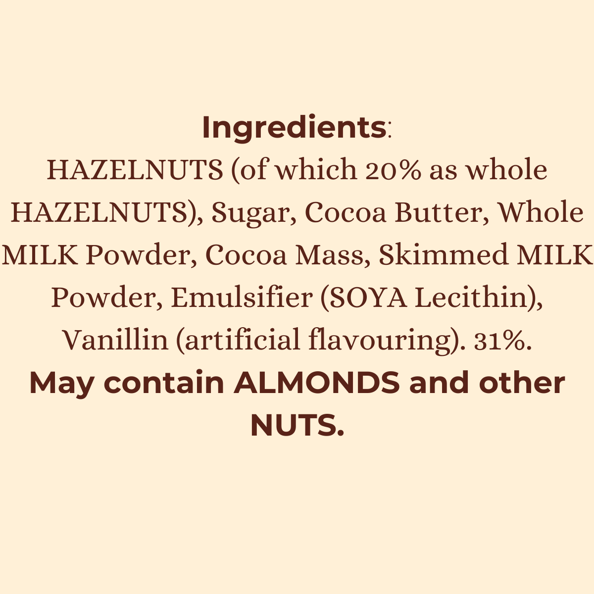 Lindor Nuxor Milk 150g (Pack of 1)