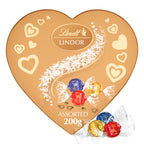 Lindt Lindor Assorted Chocolate Truffels Heart 200G (Pack of 1)