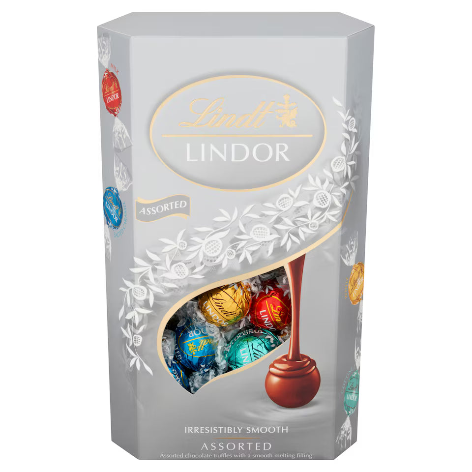 Lindt Lindor Silver 600g (Pack of 1)