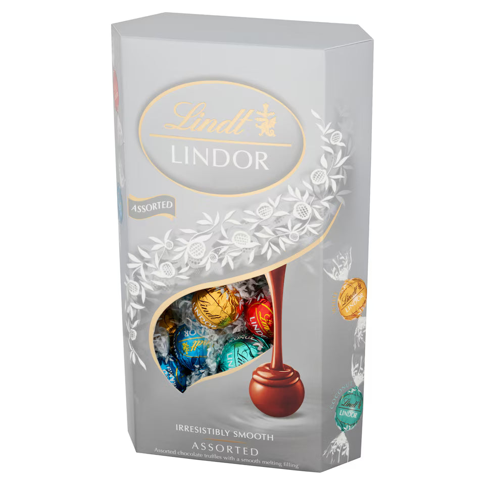 Lindt Lindor Silver 600g (Pack of 1)