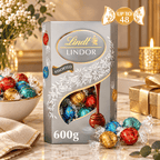 Lindt Lindor Silver 600g (Pack of 1)