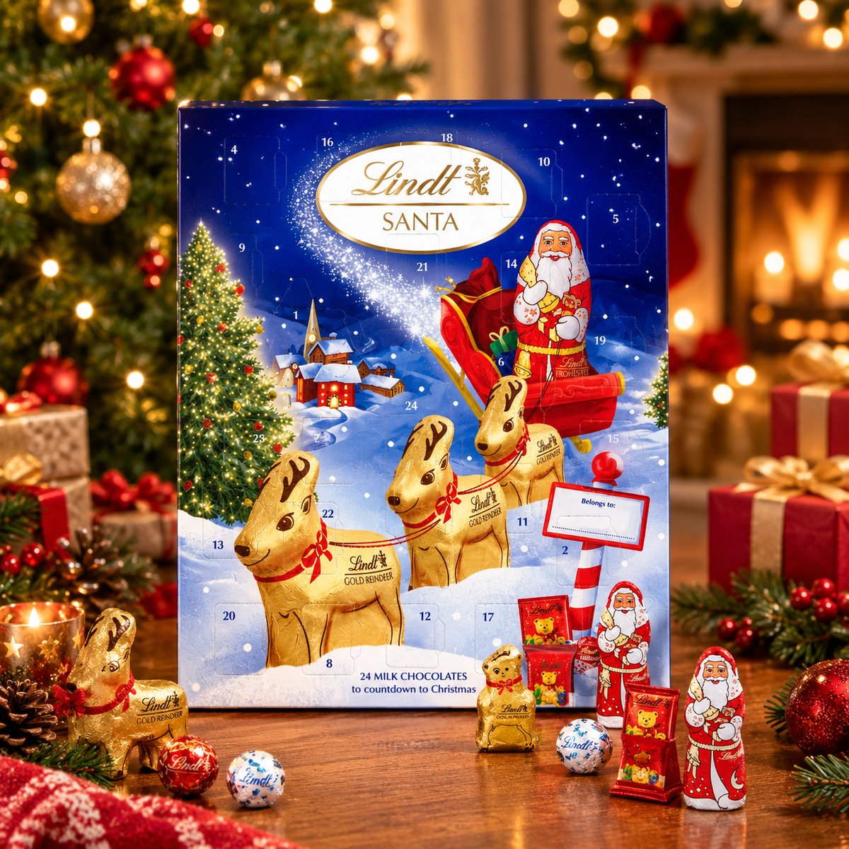 Lindt Advent Calendar 160G (Pack of 1)
